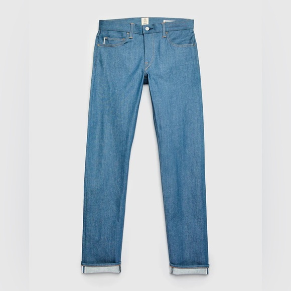 HIROSHI KATO The Pen Slim in Old Blue Raw Japanese Selvedge